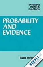 horwich paul - probability and evidence