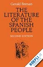 brenan gerald - the literature of the spanish people