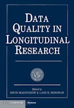 magnusson david (curatore); bergman lars r. (curatore) - data quality in longitudinal research