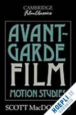 macdonald scott - avant-garde film