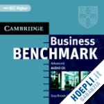 brook-hart guy; whitby norman; english language assessment cambridge - business benchmark advanced bec higher - audio cd