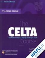thornbury scott- watkins peter - cambridge the celta course - trainer's manual