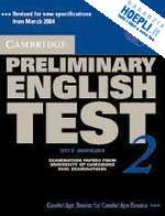 aa.vv. - cambridge preliminary english test 2 with answers and 2 audio cds