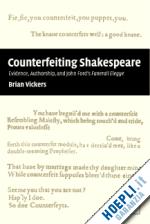 vickers brian - 'counterfeiting' shakespeare