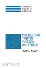 foley richard - intellectual trust in oneself and others