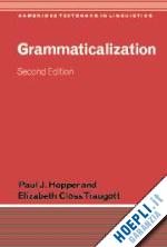 hopper paul j.; traugott elizabeth closs - grammaticalization