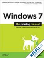 pogue david - windows 7: the missing manual