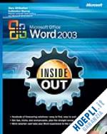 murray katherine; millhollon mary - microsoft office word 2003 inside out
