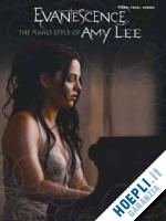 evanescence; lee amy - evanescence for piano/vocal/chords