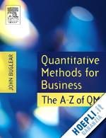 buglear john - quantitative methods for business