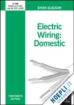 scaddan brian - electric wiring: domestic