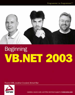 willis thearon; crossland jonathan; blair richard - beginning vb.net 2003