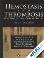 coleman r.w.  marder v.j.  clowes a.w. - hemostasis and thrombosis