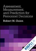 guion robert m. - assessment, measurement, and prediction for personnel decisions