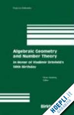 ginzburg victor (curatore) - algebraic geometry and number theory