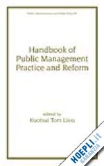 liou kuo-tsai (curatore) - handbook of public management practice and reform