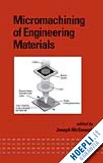 mcgeough j.a. - micromachining of engineering materials