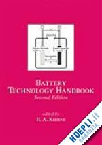 kiehne h.a. - battery technology handbook