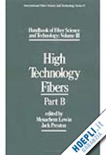 lewin menachem (curatore); preston jack (curatore) - handbook of fiber science and technology volume 2