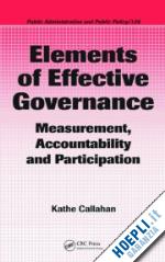 callahan kathe - elements of effective governance