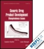 kanfer isadore (curatore); shargel leon (curatore) - generic drug product development