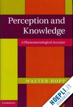 hopp walter - perception and knowledge