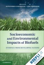 gasparatos alexandros (curatore); stromberg per (curatore) - socioeconomic and environmental impacts of biofuels