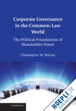 bruner christopher m. - corporate governance in the common-law world