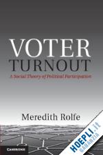 rolfe meredith - voter turnout