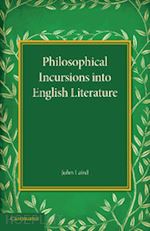laird john - philosophical incursions into english literature