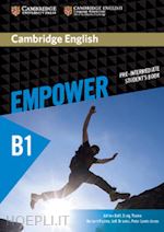 doff adrian; thaine craig; puchta herbert - empower. b1. pre-intemediate. student's book. per le scuole superiori. con e-boo