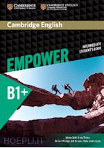 doff adrian; thaine craig; puchta herbert - empower. b1+. intemediate. student's book. per le scuole superiori. con e-book.