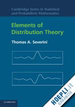 severini thomas a. - elements of distribution theory