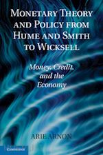arnon arie - monetary theory and policy from hume and smith to wicksell