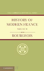 bourgeois emile - history of modern france: volume 2, 1852–1913