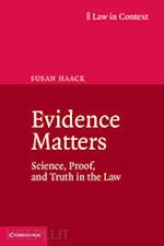 haack susan - evidence matters