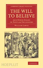 james william - the will to believe