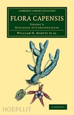 harvey william h.; sonder otto wilhelm - flora capensis
