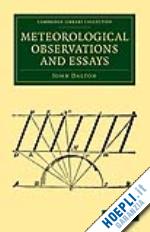 dalton john - meteorological observations and essays