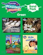 french vivian; llewellyn claire; harper kathryn; pritchard gabby; rickards lynne; millett peter; landman tanya - cambridge reading adventures green band pack