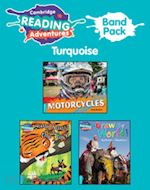 carrington jim; llewellyn claire; chambers catherine; belcher andy; pritchard gabby; whybrow ian; millett peter; emmett jonathan - cambridge reading adventures turquoise band pack