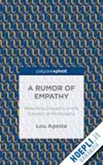 agosta l. - a rumor of empathy