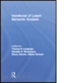 landauer thomas k. (curatore); mcnamara danielle s. (curatore); dennis simon (curatore); kintsch walter (curatore) - handbook of latent semantic analysis