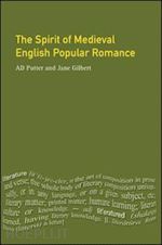 putter ad (curatore); gilbert jane (curatore) - the spirit of medieval english popular romance