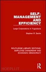sacks stephen r. - self-management and efficiency