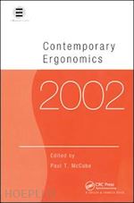 mccabe paul t. (curatore) - contemporary ergonomics 2002