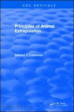 calabrese edward j. - principles of animal extrapolation (1991)