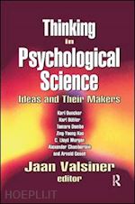 valsiner jaan (curatore) - thinking in psychological science