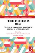 kunieda tomoki (curatore); yamamura koichi (curatore); miyabe junichiro (curatore) - public relations in japan
