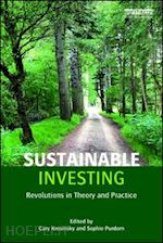krosinsky cary (curatore); purdom sophie (curatore) - sustainable investing
